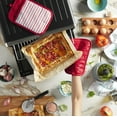 thumbnail image 3 of KitchenAid Albany Pot Holder 2-Pack Set, Passion Red, 7"x10", 3 of 5
