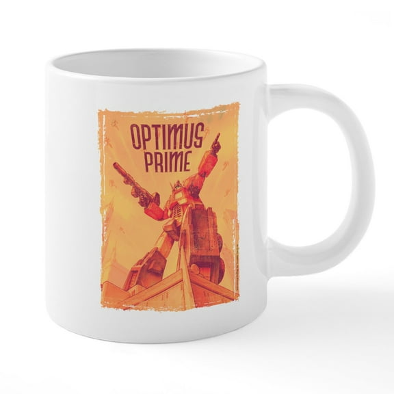 CafePress - Optimus Prime Mugs - 20 Oz White Ceramic Mega Mug