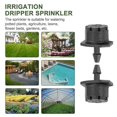 thumbnail image 4 of 150Pcs Adjustable Irrigation Drippers Sprinklers 1/4 Inch Emitter Dripper Mini Drip Irrigation Sprin, 4 of 5