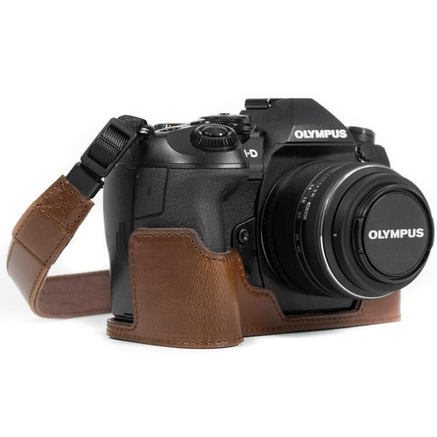 Megagear Mg1087 Ever Ready Leather Camera Half Case Compatible With Olympus Om D E M1 Mark Iii E M1 Mark Ii Dark Brown Walmart Com Walmart Com Megagear Mg1087 Ever Ready Leather Camera Half Case Compatible With Olympus Om D E M1 Mark Iii E M1 Mark Ii Dark Brown Walmart Com Walmart Com