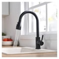 thumbnail image 3 of Kitchen Faucet Brushed Nickel Color Surface Hot and Cold Water Faucet Pull-out Single Hole ,Easy to Install, 3 of 8