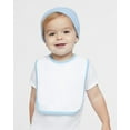 thumbnail image 2 of Rabbit Skins Infant Contrast Trim Premium Jersey Bib, 2 of 3