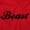 Red, variant on Beast Motivation Workout Gym Fitness Zip Hoodie Sweatshirt Men Brisco Brands L