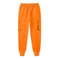 thumbnail image 4 of AherBiu Womens Cargo Sweatpants with 4 Pockets Drawstring Elastic High Waisted Sports Joggers Athletic Pants, 4 of 4