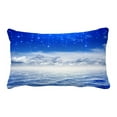 thumbnail image 1 of ABPHQTO Peaceful Blue Sky Bright Stars Heaven Funda de almohada Funda de almohada Protector de almohada Cama 50x75 cm, 1 of 1