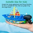 thumbnail image 7 of Wind-up Boat Bathtub Toy Set, 4 Pack Bathtub Boat Toy Speed Boat Toy Pull and Go Yacht Water Toy Motorboat Bath Toy Tub Toy for Kids (Random Color), 7 of 7