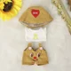 thumbnail image 1 of 17cm lindo Mini ropa de muñeca de peluche accesorios de atuendo para Corea Kpop Exo Labubu II Idol muñecas oso mono ropa DIY chico Gi, 1 of 5