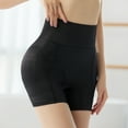 thumbnail image 3 of SWSMCLT Women's Tummy Control Shapewear Shorts Padded Body Shaper Shorts Underwear Waist Slimming Back Smoothing Firm Control Butt Lifter Panties High Waisted Hip Enhancer Black XX-Large, 3 of 5