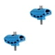 thumbnail image 2 of Toystoory Bicycle Seat Post Clamp Bike Cycling Tube Rod Clip Parts Head Single Azul 2Conjunto, 2 of 6