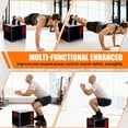 thumbnail image 4 of Training Jump Box Plyometric Step Box Agility Jumping Box with PVC Cushioning for Home Gym Adults, 4 of 7