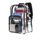 thumbnail image 1 of Mochila Con Cremallera Transparente Simple, Mochila Que Combina Con Todo, Mochila Impermeable Versátil Para Viajar, 1 of 4