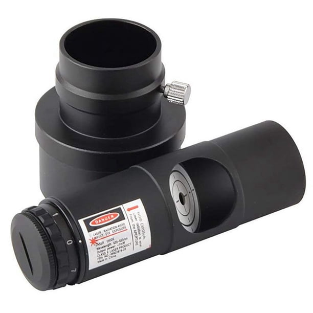 Colimador de Telescopio de 1,25 Pulgadas, Adaptador de Contador de Calibrador de 2 Pulgadas, Colimador de Reflector para Adaptador de Telescopio Newtoniano