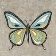 thumbnail image 2 of Reynolds, Jade 15x15 White Modern Wood Framed Museum Art Print Titled - Graphic Spring Butterfly I, 2 of 4
