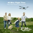 thumbnail image 4 of WeFone B6 GPS Drone with Camera for Adults 4K, Smart Return, 5G Transmission, 2 Batteries, Gray, 4 of 13