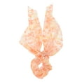 thumbnail image 4 of Unique Bargains 1 Pc Fashion Floral Hair Scrunchies Hair Ties Orange, Yellow, 4 of 5