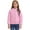 Pink, variant on Aislor Girls Boys Long Sleeve Ultra Lightweight Jacket Coat Winter Warm Puffer Jacket Packable Hooded Coat 3-16 Red 15-16