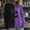 Purple, variant on Women‘s Color Block Patchwork Pumpkin Halloween Knit Sweater Crewneck Pullover Loose Fit Casual Fall Spooky Season Top Daily Party Wear 1 Pack, White,S