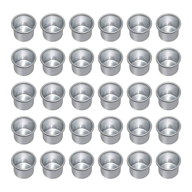 Portavelas para Velas CóNicas, Portavelas, Velas de Té, Velas de Mesa con InsercióN de Velas, Portavelas 30 Piezas Plata