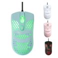 thumbnail image 3 of Q2 Wired USB Gaming Mice 1200/2400/4800DPI RGB Backlit 4 Buttons Ergonomic Design Lightweight Computer Mouse black, 3 of 5
