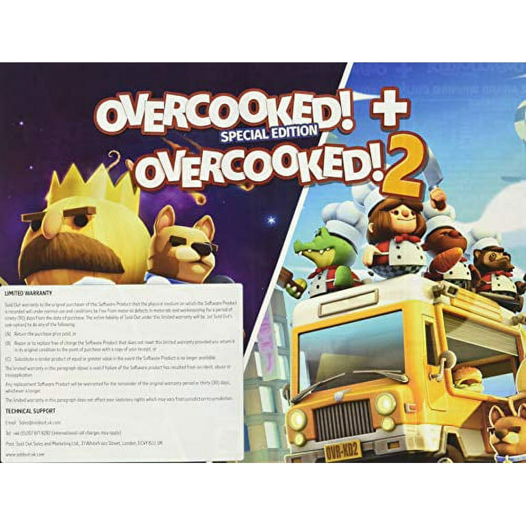 Overcooked! Special Edition + Overcooked! 2 - Walmart.com