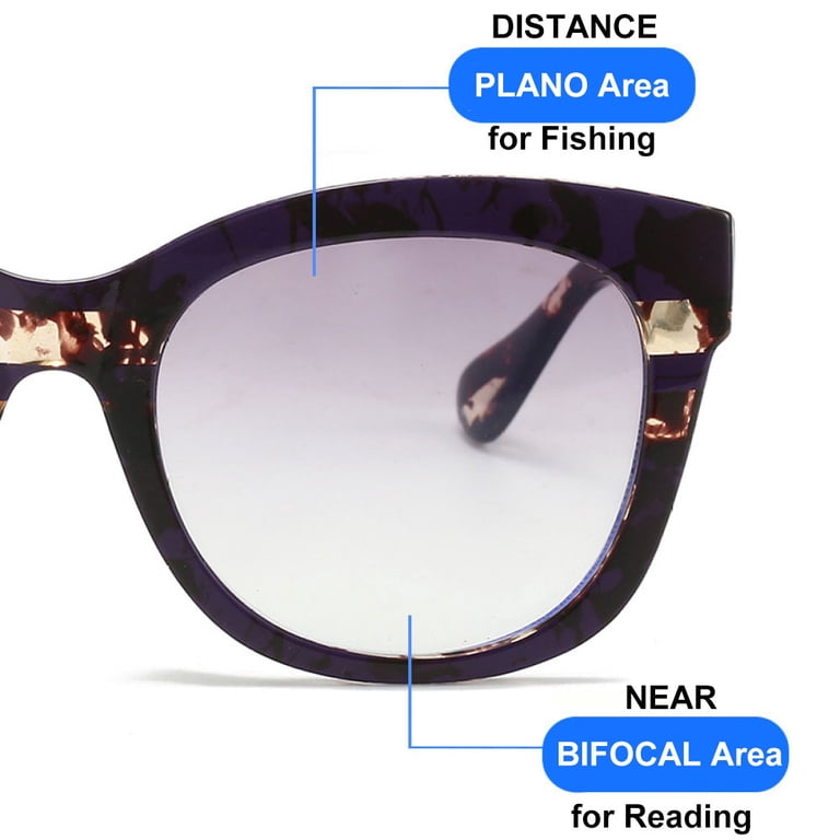Cafe Danube Bifocal Sunglasses Readers +2.50 Green Floral 58-13-140 Women Men Thick BIFOCAL Reading Glasses 2.50 Green Floral  main image 4