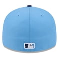 thumbnail image 4 of Men's New Era  Light Blue/Navy Tampa Bay Rays 2026 Spring Training 59FIFTY Fitted Hat, 4 of 5