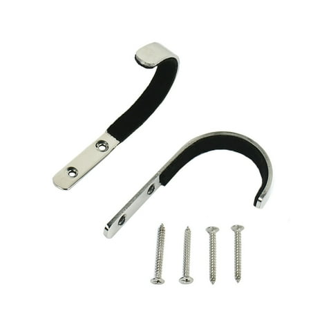 

4PCS Stainless Steel Wall Mount Storage Rack Hanging Rack Tool Hangers