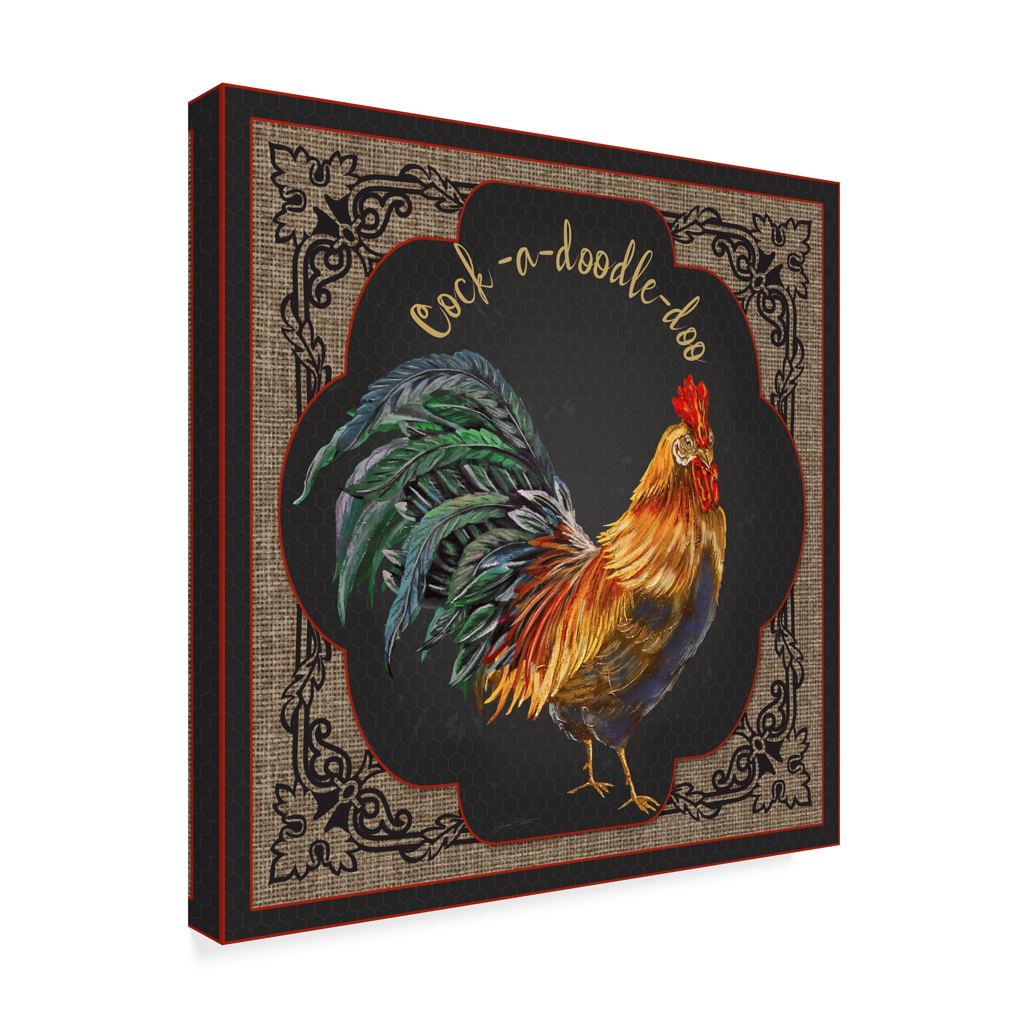 Trademark Fine Art 'Country Kitchen 5' Canvas Art by Jean Plout