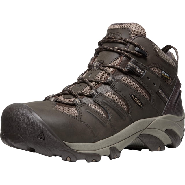 Bota KEEN Utility Lansing Media Altura con Punta de Acero Impermeable