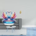 thumbnail image 2 of Escultura De Calabaza De Cisne De Latón Acrílico, Estatua, Centro De Mesa, Gabinete Plano, Decoración, Estantería, Oficina, Adorno De San Valentín, Recuerdo De Feng Shui, Centros De Mesa, 2 of 8