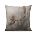thumbnail image 2 of Watercolor Gray and Brown Throw Pillow Covers 18 X 18 Inch, Set Of 2, Linen Study Sofa Cushion Cover Indoor Living Room Home Decor, 2 of 7
