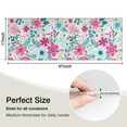 thumbnail image 5 of Pioneer Flower Floral Print Pattern Kitchen Rug Mat,Kitchen Runner Rugs Non Skid Washable,Decorative Kitchen Floor Mats for Kitchen,Sink,Laundry,17"X47", 5 of 5