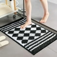 thumbnail image 3 of Pxyqht Non Slip Bathroom Mat, Absorbent Floor Mat, Thick Foot Mat, Flocking Area Mat, Ideal for Bathrooms and Bedrooms, 3 of 6