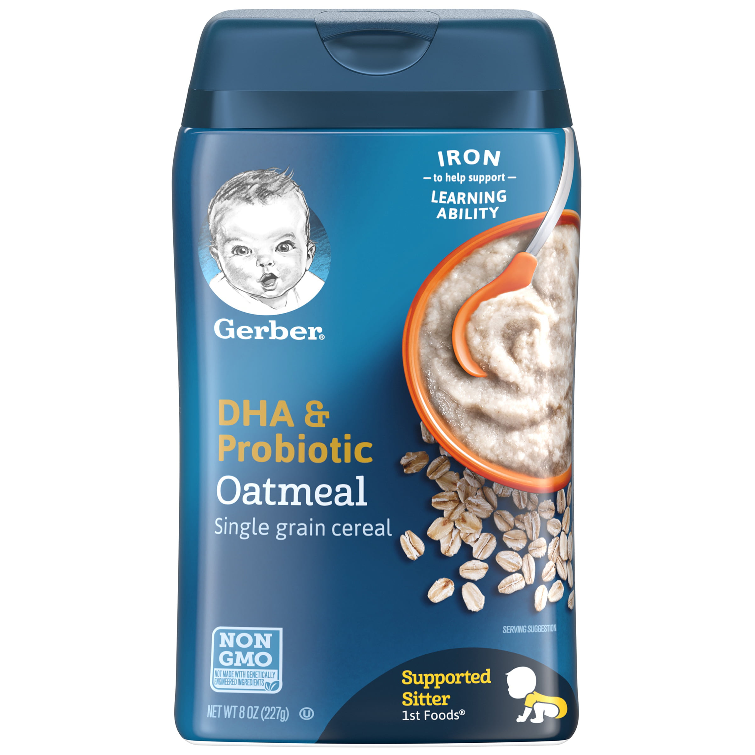happy baby probiotic oatmeal