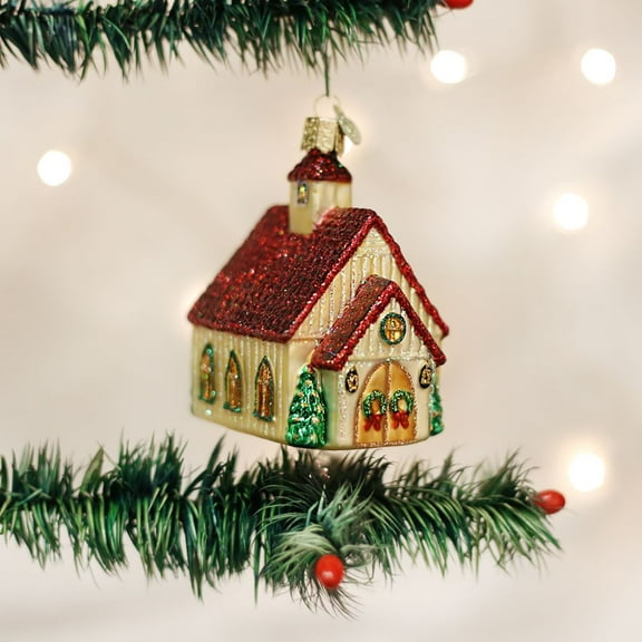 Old World Christmas Christmas Chapel Ornament