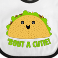 thumbnail image 4 of Inktastic Taco Bout a Cutie Cute Taco Pun Boys or Girls Baby Bib, 4 of 4