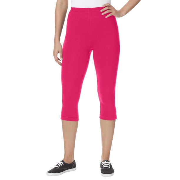 plus size capri leggings with pockets