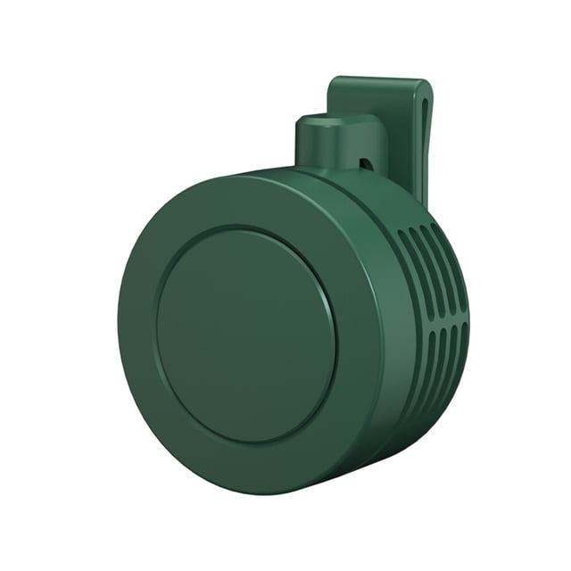 Billuyoard mini clip ventilador cintura portátil de mano recargable verano personal refrigeración al aire libre viaje oficina estudio Accesorios para electrodomésticos Verde