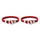 thumbnail image 4 of Sonducket trenzada Brazalete tejido Parejas Aniversario de boda Fiesta de disfraces Unisex Novio Joyería Rojo Type2 NO2, 4 of 6
