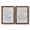 Barnwood Maple, variant on Subtle Transitions I - Premium Framed Canvas 2 Piece Set - Ready to Hang