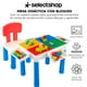thumbnail image 2 of Mesa Didáctica Infantil Niños Con Silla Juego De Bloques 75p, 2 of 8