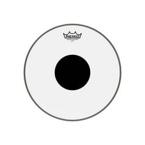 REMO 13" BLACK DOT Clear