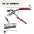 thumbnail image 3 of Professional Extra Wide Canvas Pliers 4-3/4" w/ Padded Spring Return Handle, 3 of 6