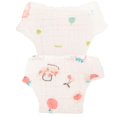 thumbnail image 3 of 2 Pcs Cotton Baby Girl Reusable Diaper Pants Washable Diaper Pants For Infant, 3 of 4