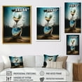 thumbnail image 4 of DESIGN ART Designart "Hyperealistic Hour Glass I" Surrealism Landscape Canvas Wall Art 24 in. wide x 32 in. high, 4 of 5