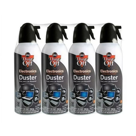 Falcon Dust-Off Compressed Gas Duster (10oz., 4 Pack)