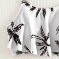thumbnail image 6 of RUTAYY Kids Girls Flower Printed Swimsuits 2PCS Bikini Sets Sport Bathing Suits Beach Vacation Tropical Swimwear Beachwear, 13-14 Years, 6 of 8