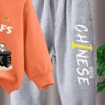 thumbnail image 6 of Toddler Baby Boy Clothes Fall Winter Outfit Car Print Pullover Stretch Pants Playwear Set Baby Boy Clothes Toddler Boy Winter Outfits Set 12 18 Months 2T 3T 4T 5T 6T 7T,Orange,18-24 Months, 6 of 7