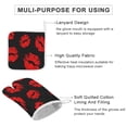 thumbnail image 6 of Red Lips Oven Gloves And Pots Stand Set Oven Gloves And Pot Racks Pot Racks And Oven Gloves Set, 6 of 9