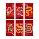 thumbnail image 1 of 6 piezas 2025 sobres rojos de año Nuevo Chino Hong Bao año de la serpiente bolsillos rojos para regalos de graduación de cumpleaños de boda, 1 of 9
